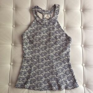 Anthropologie halter blouse